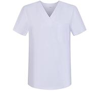 Misemiya Blouse Médicale Unisexe Col en V Bz-6801 Brosses, Blanc 68, M Unisex