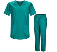 Misemiya - Ensemble Uniformes Unisexe Blouse - Uniforme Médical avec Haut et Pantalon - Ref.8178 - XX-Large, Vert 21