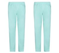 Misemiya - Pack 2 Pcs - Pantalon SANITAIRE Unisex - Uniformes MEDICALES Uniformes SANITAIRES Pantalon DE Travail - Réf 8312 * 2 pcs - Small, Turquoise