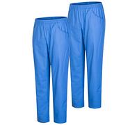 Misemiya - Pack 2 Pcs - Pantalon SANITAIRE Unisex - Uniformes MEDICALES Uniformes SANITAIRES Pantalon DE Travail - Réf 8312 * 2 pcs - 3XL, Bleu Clair 21