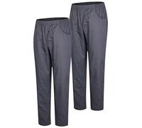 Misemiya - Pack 2 Pcs - Pantalon SANITAIRE Unisex - Uniformes MEDICALES Uniformes SANITAIRES Pantalon DE Travail - Réf 8312 * 2 pcs - Large, Gris 21