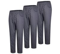 Misemiya - Pack 3 Pcs - Pantalon SANITAIRE Unisex - Uniformes MEDICALES Uniformes SANITAIRES Pantalon DE Travail - Réf 8312 * 3 pcs - XX-Large, Gris 21