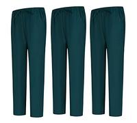Misemiya - Pack 3 Pcs - Pantalon SANITAIRE Unisex - Uniformes MEDICALES Uniformes SANITAIRES Pantalon DE Travail - Réf 8312 * 3 pcs - Medium, Vert 68
