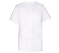 Misemiya - VÊTEMENTS DE Travail Monsieur COL Rond Manches Courtes Uniforme Clinique HÔPITAL Nettoyage VÉTÉRINAIRE SANTÉ HÔTELLERIE Ref.832 - X-Small, Blanc