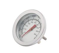 MISHITI Acier Inoxydable Barbecue Barbecue Fumoir Grill 50-500℃ Thermomètre Jauge de Température