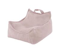 MISIOO Coussin pour enfants à partir de 1 an, stable et doux, en matériau velours côtelé, 77 x 67 x 50 cm, avec poignée, lavable à la main jusqu'à 30 °C