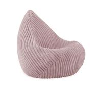 MISIOO Pouf pour enfant en velours côtelé de qualité supérieure - Chaise ergonomique pour enfant à partir de 12 mois - Pouf confortable pour chambre d'enfant - Pouf souple avec rembourrage léger en
