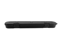 Miskall Boîte de Rangement de chaîne de tronçonneuse, boîtier de Porte-chaîne à scie Portable Universelle, Organisateur en Plastique de Grande capacité, Étui de Transport de chaîne de scie (Black)
