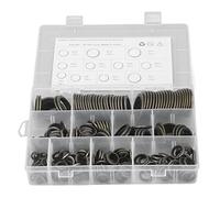 Miskall Kit D'assortiment De Rondelles De Joints D'huile, Joint De Bouchon De Vidange D'huile M6 à M26, Joint De Carter D'huile en Caoutchouc Métallique Auto-centré 230 Pièces