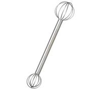 Miso Muddler, fouet miso à double tête en acier inoxydable pour soupe, sauce et pâte, gadget de cuisine japonais, outil d'agitation de 7, 87 pouces, mini fouet en acier inoxydable
