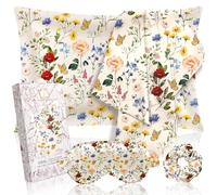 Miss Adola Mulberry - 1 housse d'oreiller en soie 19 femmes - Standard 75 x 50 cm - Masque pour les yeux et chouchou - Taie d'oreiller douce - Cadeau de sommeil