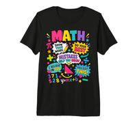 Mistakes Help You Grow Math Teacher Back to School Classroom T-Shirt Haut de Gamme
