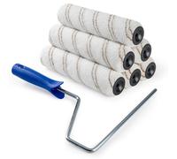 Mister Rui Grand rouleau de peinture de 20,3 cm pour la peinture sur surfaces lisses et semi-rugueuses, pour peindre des murs ou des plafonds