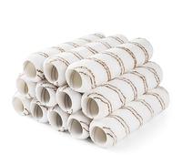 Mister Rui Lot de 12 manchons de rouleau de peinture pour murs et plafonds avec manchon de rouleau de peinture de 3,8 cm pour peinture sur surfaces lisses et semi-rugueuses