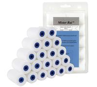 Mister Rui Lot de 20 petits rouleaux de peinture en mousse, 5 cm, mini rouleaux de peinture pour meubles, peinture et rénovation