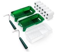 Mister Rui Lot de 22 petits rouleaux de peinture en mousse, 5 cm, pour peindre les endroits étroits et difficiles d'accès