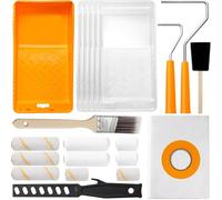 Mister Rui Lot de 22 rouleaux de peinture de 11 cm - Petit kit pour peinture