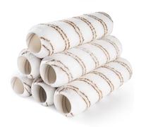 Mister Rui Rouleau de peinture de 22,9 cm pour peindre les murs et les plafonds avec manchon de rouleau de peinture de 3,8 cm pour peinture sur surface lisse et semi-rugueuse