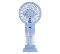 Misting Fan, Foldable Personal Fan Mist Spray, Compact Air Cooler 3 vitesses, Refreshing Portable Cooling Solution for Outdoor Travel Relaxation Camping, 16,2 x 4,4 x 7,8 cm