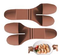 Mitaine De Four en Silicone,Mini Mitaines De Pince en Silicone pour Cuisine | Protège-Doigts Résistant à la Chaleur, Porte-Pot, Petites Mitaines de Cuisine | pour Cuisson, Pâtisserie, Friture, BBQ