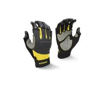 Stanley Gants Mitaines Performance 5 doigts T10 Gris/Noir, 2 unités