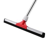 Mitclear Balai Raclette Sol 43cm avec Manche 147cm pour Exterieur Terrasse | Raclette Sol Professionnellel, Lame de Double Mousse, Balai Brosse Sol pour Nettoyage de Garage Douche Salle de Bain Cuisine