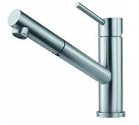 Franke Orbit Douchette double jet Mitigeur, acier inoxydable 115.0569.461