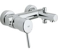 Mitigeur baignoire/douche GROHE pour montage mural Concetto 32700001 - Clapet anti-retour - Chrome