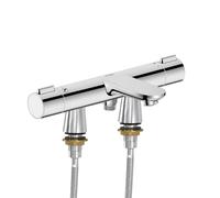 Mitigeur baignoire thermostatique DURAVIT Wave avec colonnettes Idro'Flex