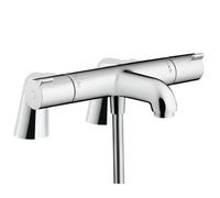 Mitigeur baignoire thermostatique HANSGROHE Ecostat 1001 hromé avec colonnettes