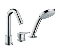Hansgrohe Mitigeur pour rebord de baignoire Logis - 3 trous, chrome 71313000
