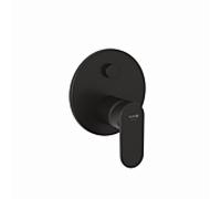 Mitigeur bain-douche Kludi X1 327633975 encastré, unité fonctionnelle, sécurité intrinsèque, noir mat