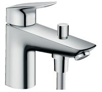 Mitigeur bain/douche Logis C2 monotrou HANSGROHE - Chromé - Cartouche à 2 vitesses