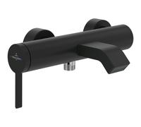 Villeroy & Boch Mitigeur baignoire en applique Dawn TVT106501152K5 inverseur, anti-retour, noir mat