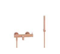 Mitigeur bain douche Or rose brossé TRIVERDE - CRISTINA ONDYNA TV18034P
