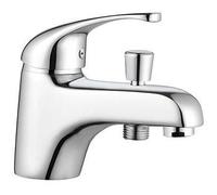 Mitigeur bain douche ROUSSEAU CARDIFF monotrou chromé - Economie d'eau - Finition brillante