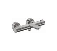 Duravit – Mitigeur thermostatique baignoire Wave WA5220000070 – inox brossé, saillie 198 mm