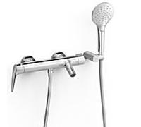 Mitigeur bain Tres Fuji 28117001 apparent, avec set bain-douche, chromé