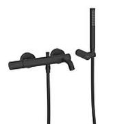 Mitigeur bain Tres Study 26117001NM apparent, avec set bain-douche, noir mat