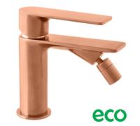 Mitigeur bidet à poser NIL en laiton rose gold brossé sans siphon