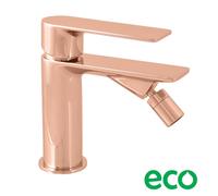 Mitigeur bidet à poser NIL en laiton rose gold poli sans siphon