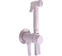 Mitigeur bidet ou WC encastrable SEINA avec douchette en laiton blanc