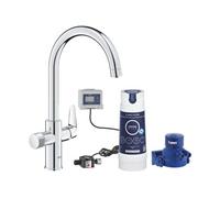 GROHE Mitigeur Blue Pure Bau Chromé, avec filtration, 30555000