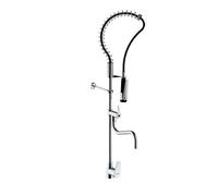 Mitigeur cuisine avec douchette - monotrou - saillie 290 mm - Chef PRESTO