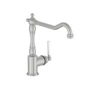 Mitigeur cuisine Cleo, Bec haut inox brosse
