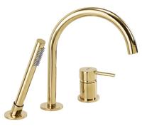 Mitigeur De Baignoire À 3 Trous REA Lungo Gold