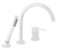 Mitigeur De Baignoire À 3 Trous REA Lungo White