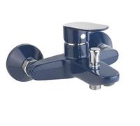 Mitigeur de baignoire chromé/bleu KEVON by Eurosanit
