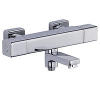 Mitigeur de baignoire chromé thermostatique corps froid CUARTO by Eurosanit