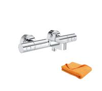 Mitigeur de bain douche thermostatique GROHE Quickfix Precision Get + microfibre